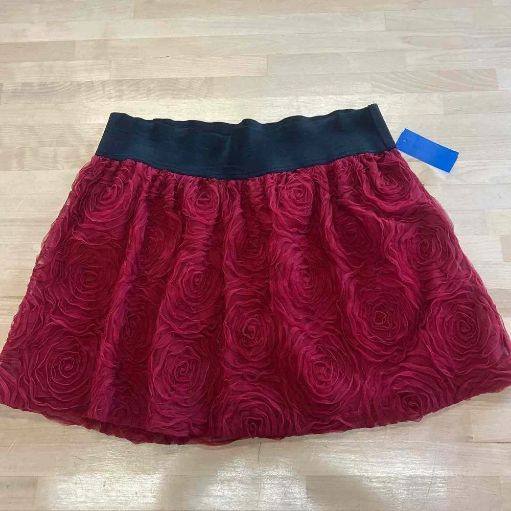 Stoosh Size L Red Preloved Skirt